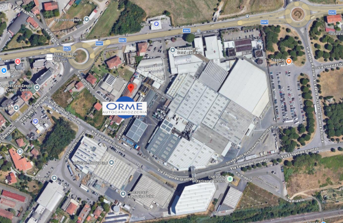 Mappa Autocarrozzeria Orme – Via di Pratella 37/39 Empoli